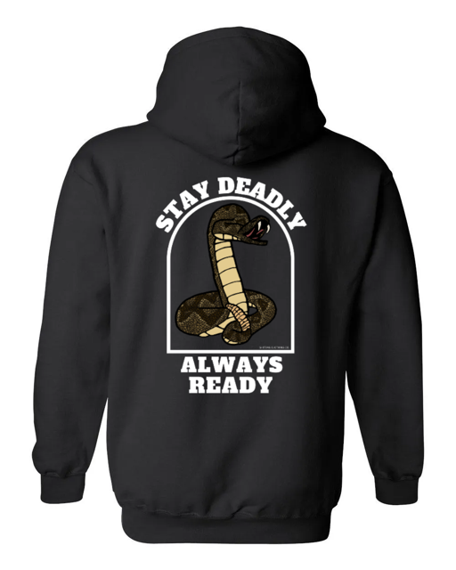 Stay Deadly Rattlesnake Hoodie